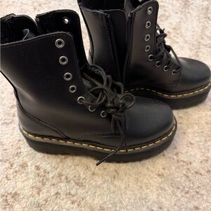 Dr. Martens Black Lace Up Boots